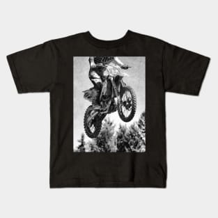 Got Air! - Motocross Racer Kids T-Shirt